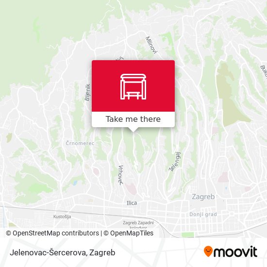 Jelenovac-Šercerova map