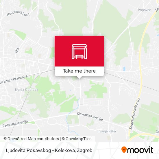 Ljudevita Posavskog - Kelekova map