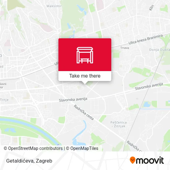 Getaldićeva map