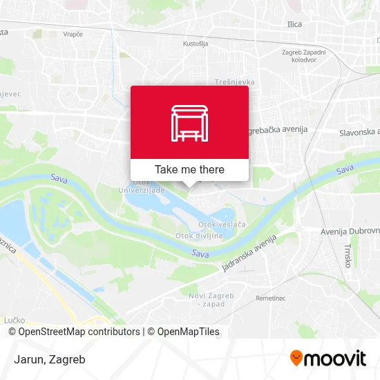 Jarun map