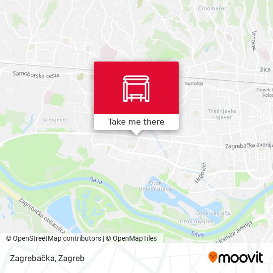 Zagrebačka map