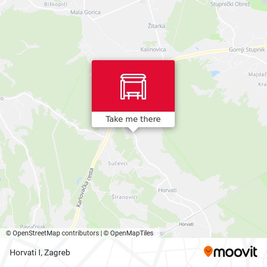 Horvati I map