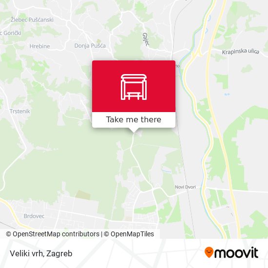 Veliki vrh map