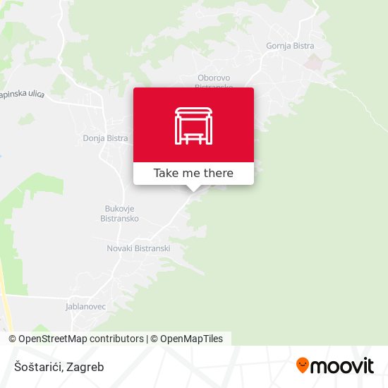 Šoštarići map