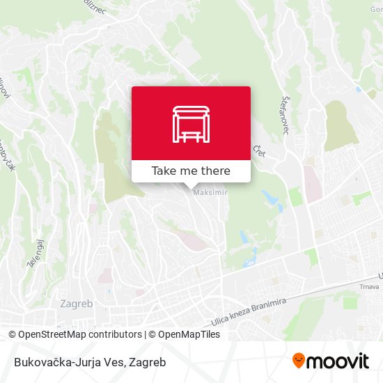 Bukovačka-Jurja Ves map