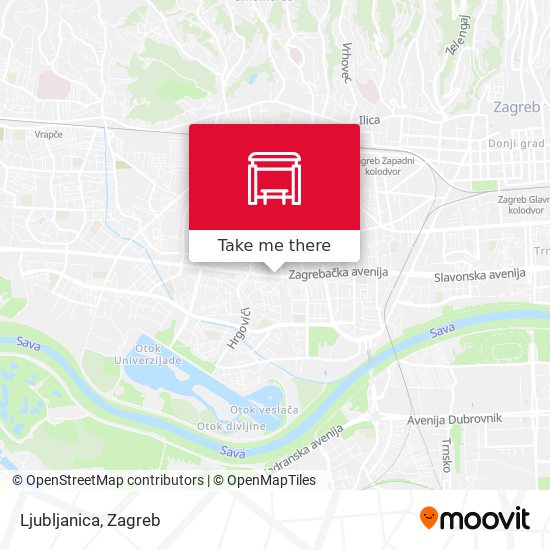 Ljubljanica map