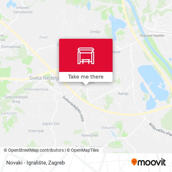 Novaki - Igralište map
