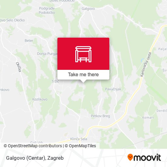 Galgovo (Centar) map