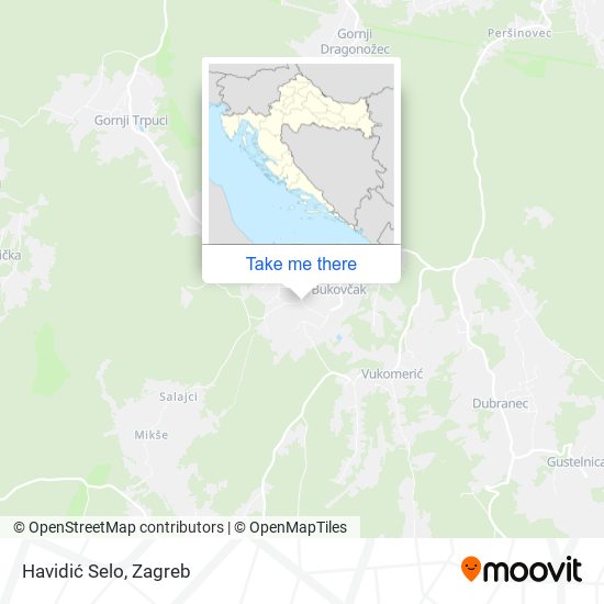 Havidić Selo map