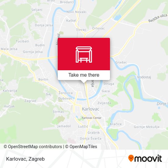 Karlovac map