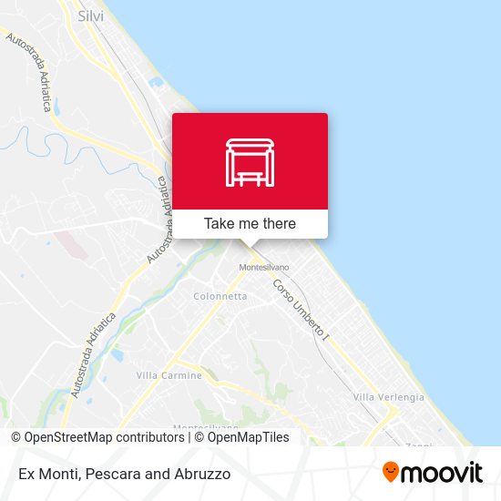 Ex Monti map