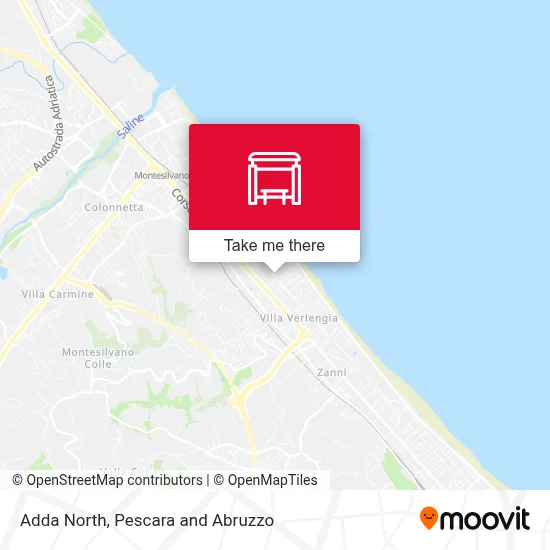 Adda North map
