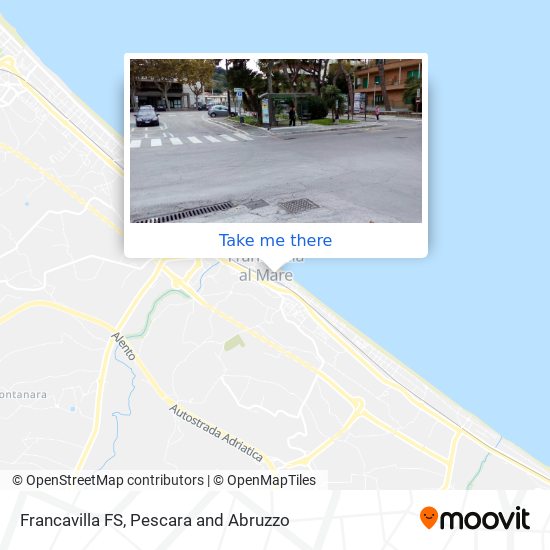 Francavilla FS map