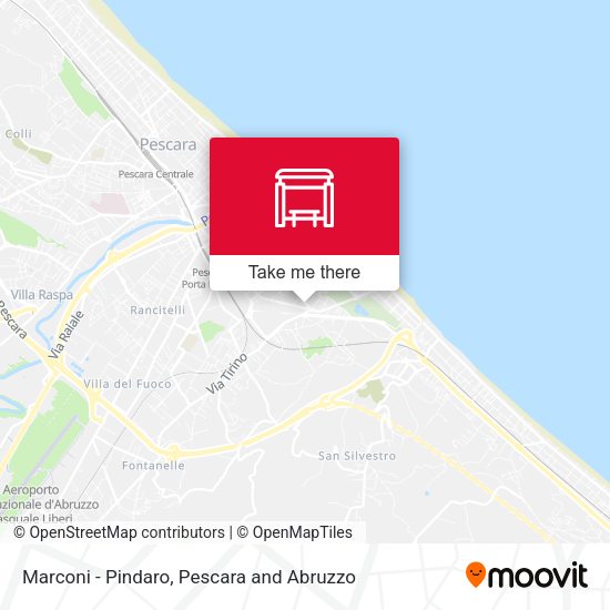 Marconi - Pindaro map
