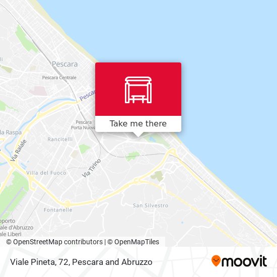 Viale Pineta, 72 map