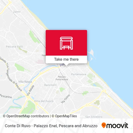 Conte Di Ruvo - Palazzo Enel map