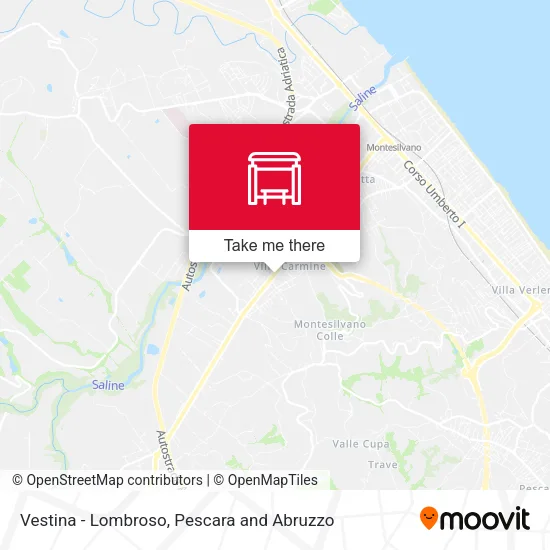 Vestina - Lombroso map