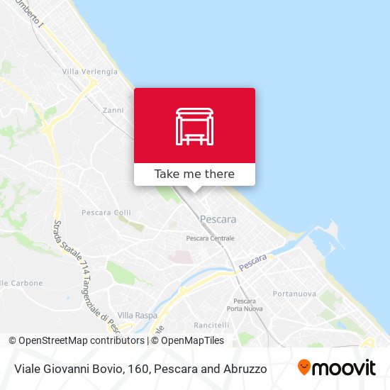 Viale Giovanni Bovio, 160 map