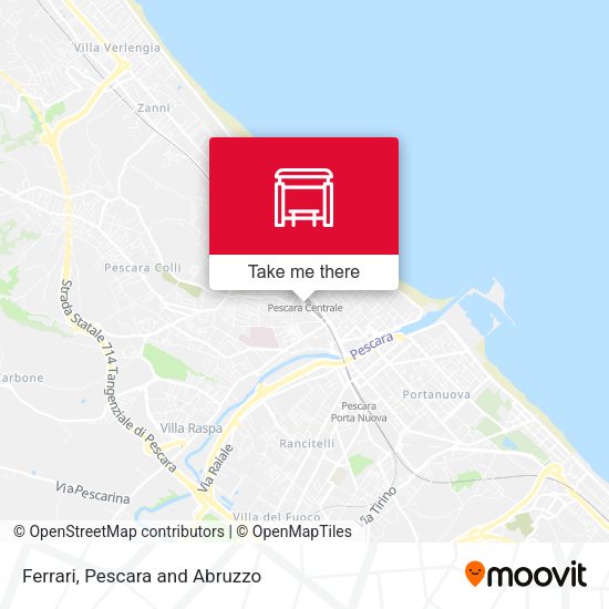Ferrari map