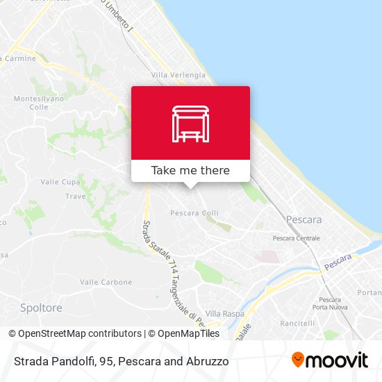 Strada Pandolfi, 95 map