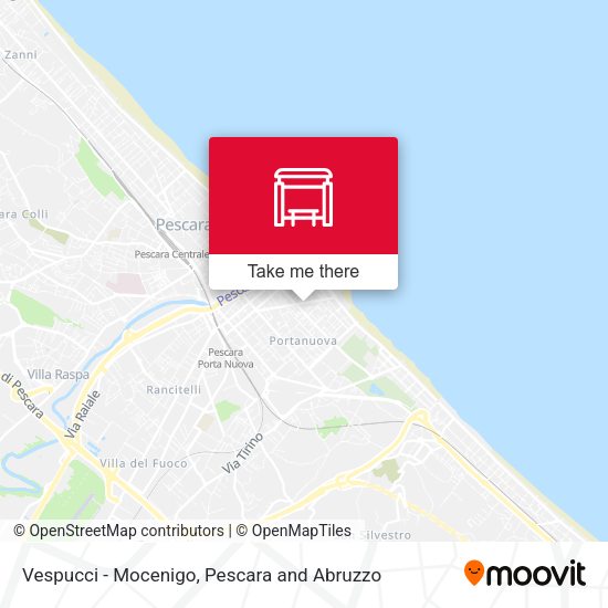 Vespucci - Mocenigo map