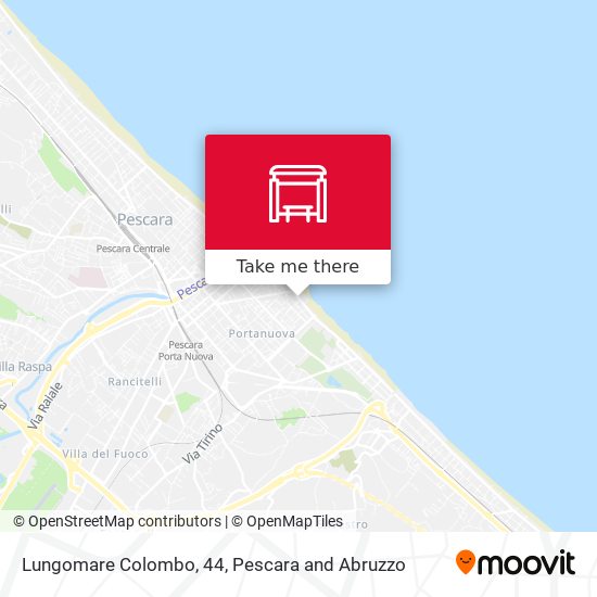 Lungomare Colombo, 44 map