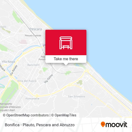 Bonifica - Plauto map
