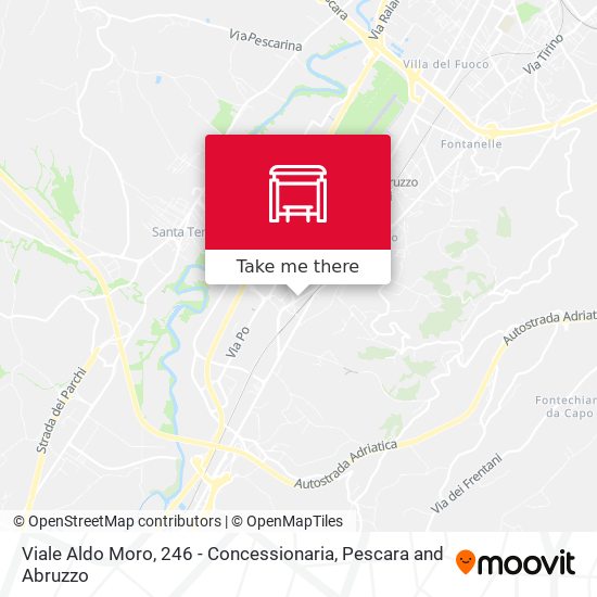 Viale Aldo Moro, 246 - Concessionaria map