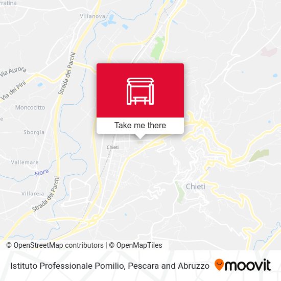 Istituto Professionale Pomilio map