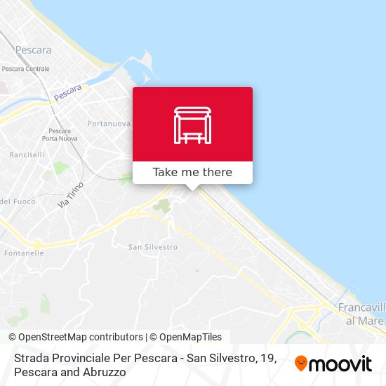 Strada Provinciale Per Pescara - San Silvestro, 19 map