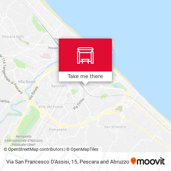 Via San Francesco D'Assisi, 15 map