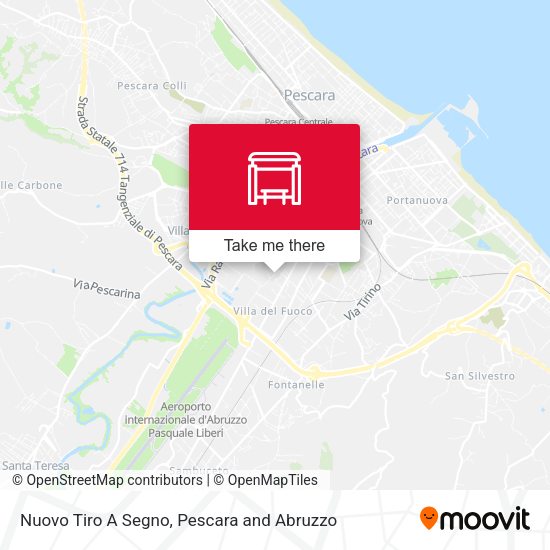 Nuovo Tiro A Segno map