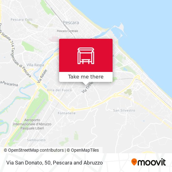 Via San Donato, 50 map
