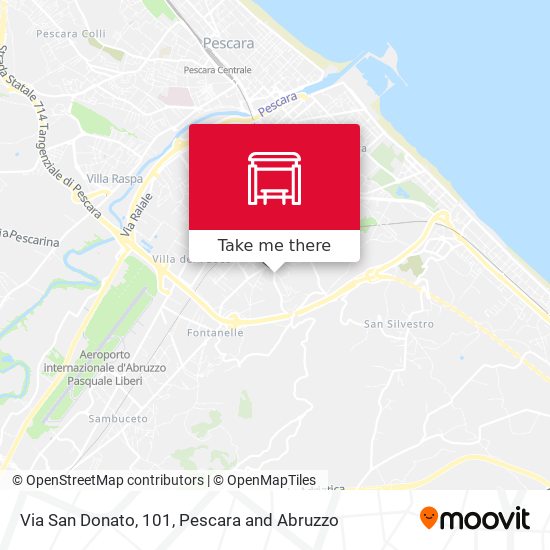 Via San Donato, 101 map