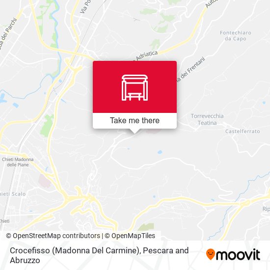Crocefisso (Madonna Del Carmine) map