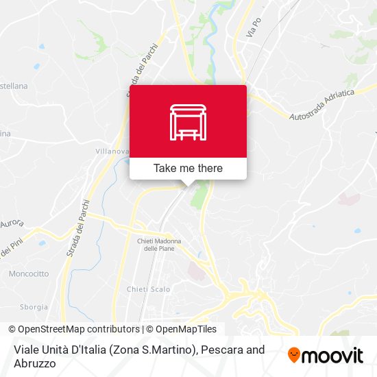 Viale Unità D'Italia (Zona S.Martino) map