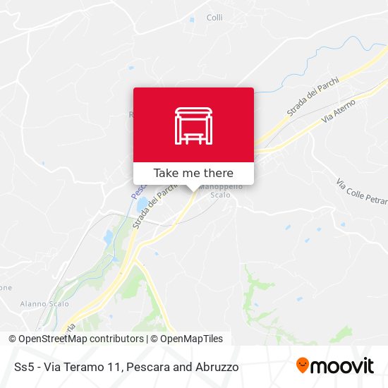 Ss5 - Via Teramo 11 map