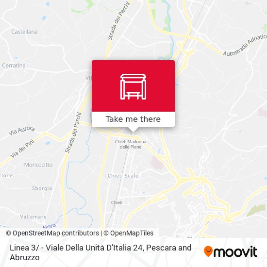 Linea 3/ - Viale Della Unità D'Italia 24 map