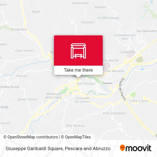 Giuseppe Garibaldi Square map
