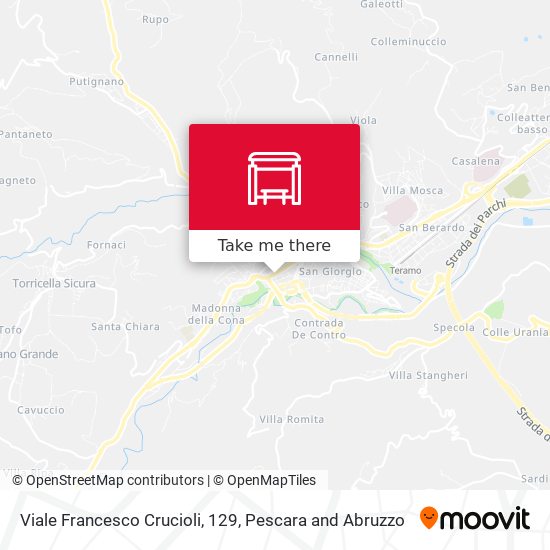 Viale Francesco Crucioli, 129 map