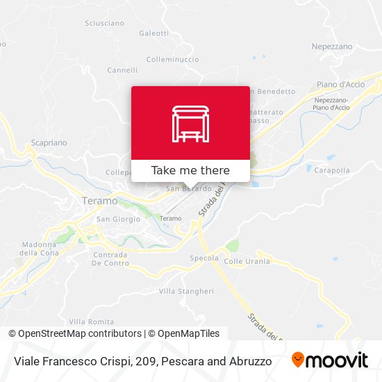 Viale Francesco Crispi, 209 map