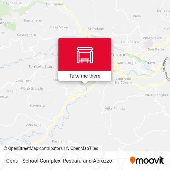 Cona - School Complex map