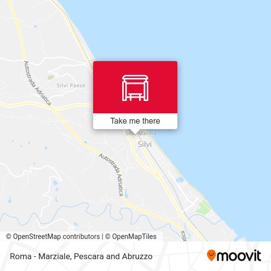 Roma - Marziale map