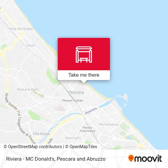 Riviera - McDonald's map