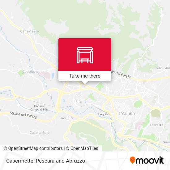 Casermette map