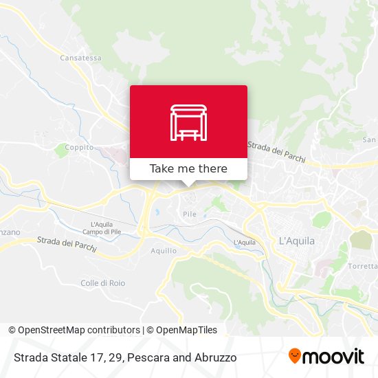 Strada Statale 17, 29 map