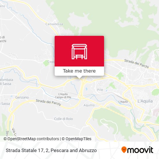Strada Statale 17, 2 map