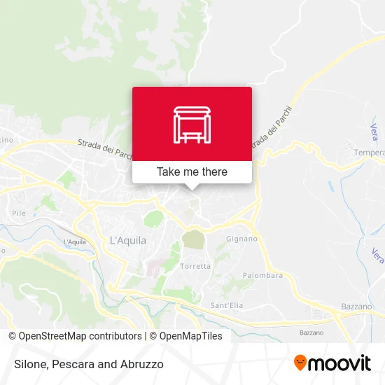 Silone map