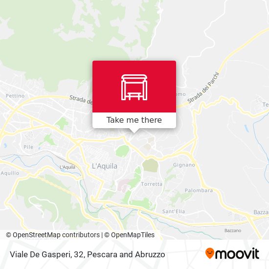 Viale De Gasperi, 32 map