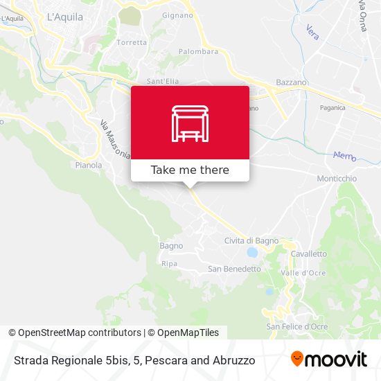 Strada Regionale 5bis, 5 map